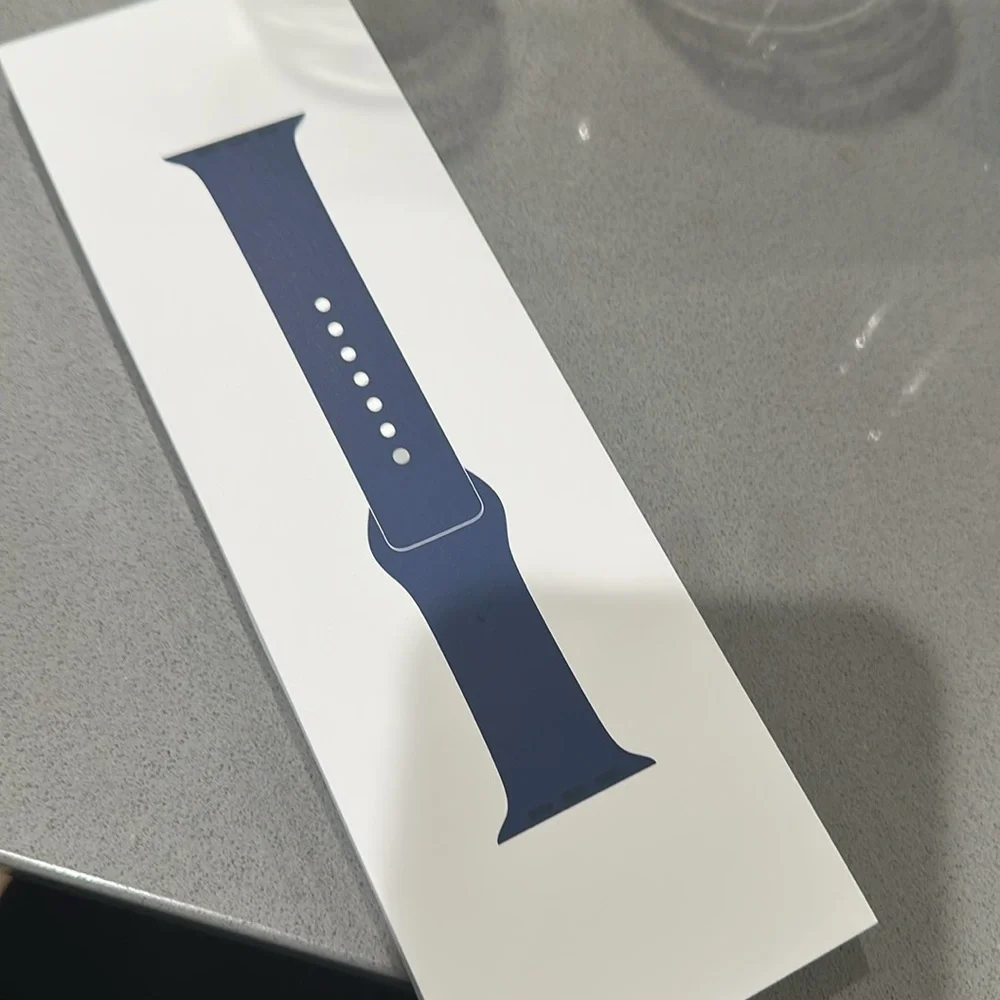 Apple Watch Sport Band - Denim Blue